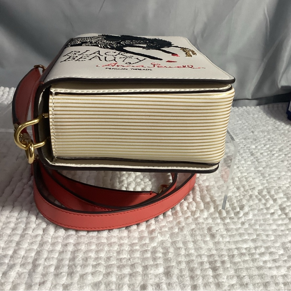 Kate Spade Storyteller Black Beauty 3D Leather Book Novelty Crossbody Bag - Picture 9 of 15